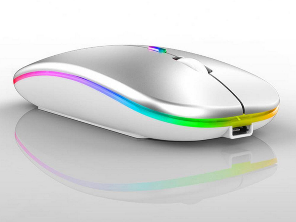 Belaidė pelė su RGB apšvietimu ir USB-C jungtimi