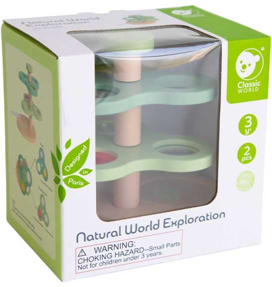 CLASSIC WORLD Mikroskopas 2w1 Lupa Vaikams