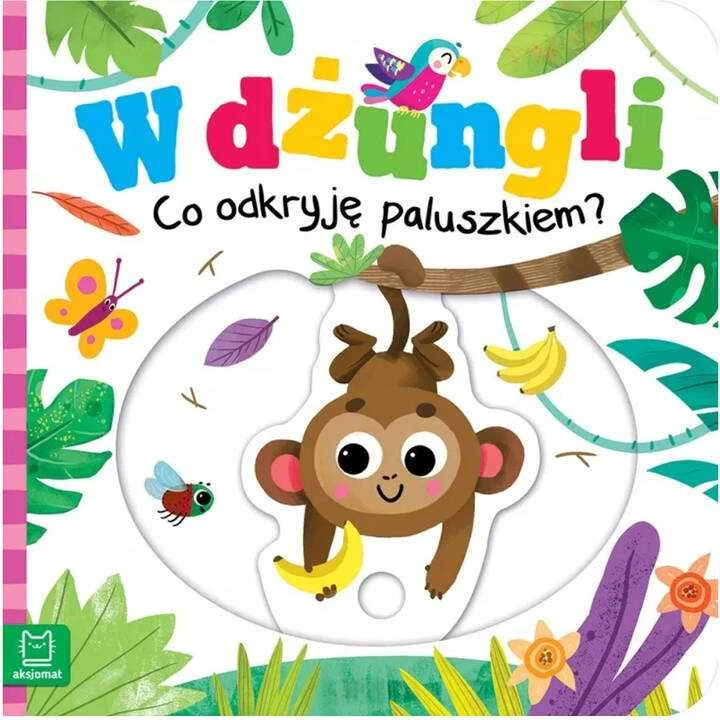 Aksjomat Knyga su judančiomis iliustracijomis: Nuotykiai džiunglėse
