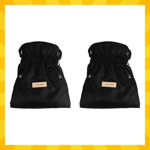 Double stroller muffs - juodas Kruzzel 25814