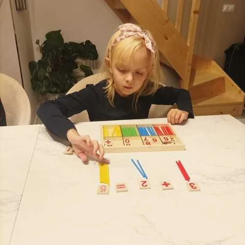 Kruzzel Mediniai pagaliukai, skirti mokytis skaičiuoti 22447