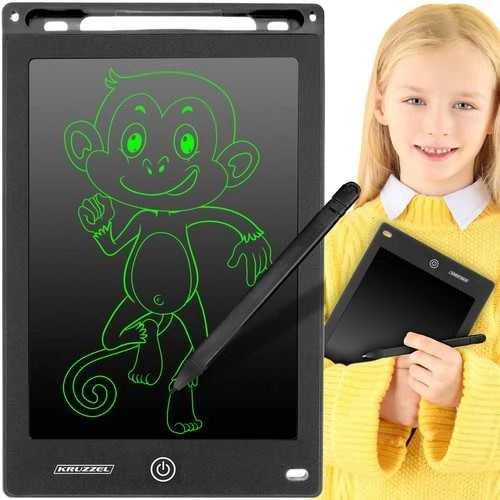 KRUZZEL 22454 8.5" juodas drawing tablet