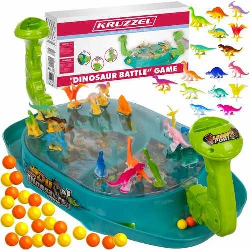Kruzzel Arkadinis stalo žaidimas „Dinozaurų mūšis“ 24656