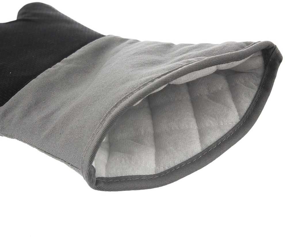 Orion Küchenhandschuh Ofenhandschuh Schutzhandschuh aus Silikon juodas 40x20 cm