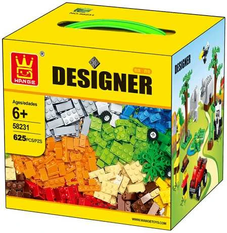 Kūrybinių blokų rinkinys LEGO stiliaus 625 blokų