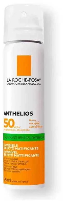 Apsauga nuo saulės La Roche Posay Anthelios Invisible Face Mist Anti Shine, su SPF50, 75 ml