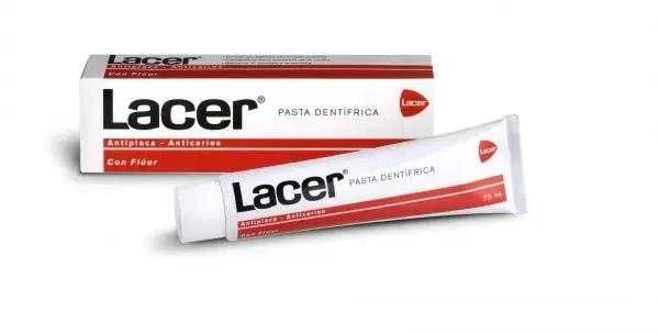 "Lacer" dantų pasta su fluoru 75ml
