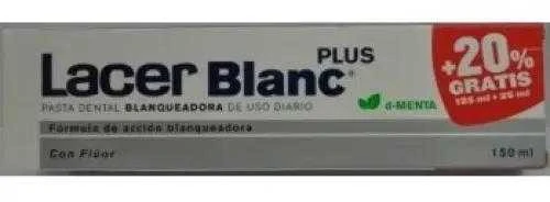 "Lacer™ Blanc Plus Mint" balinamoji dantų pasta 75ml