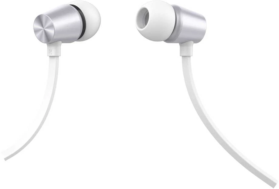 Laidinės ausinės „Swissten Dynamic YS500“ - sidabras/balta