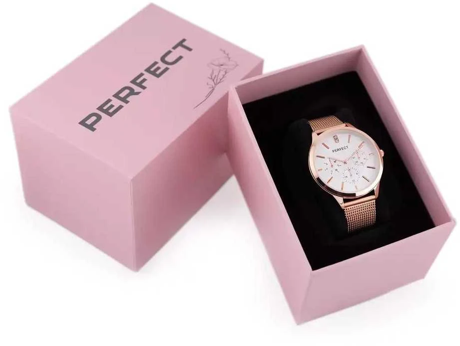 Laikrodis moterims PERFECT F372-05 (zp521c) + dėžutė