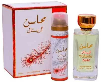 Lattafa Mahasin Crystal EDP parfumuotas vanduo moterims, 100 ml