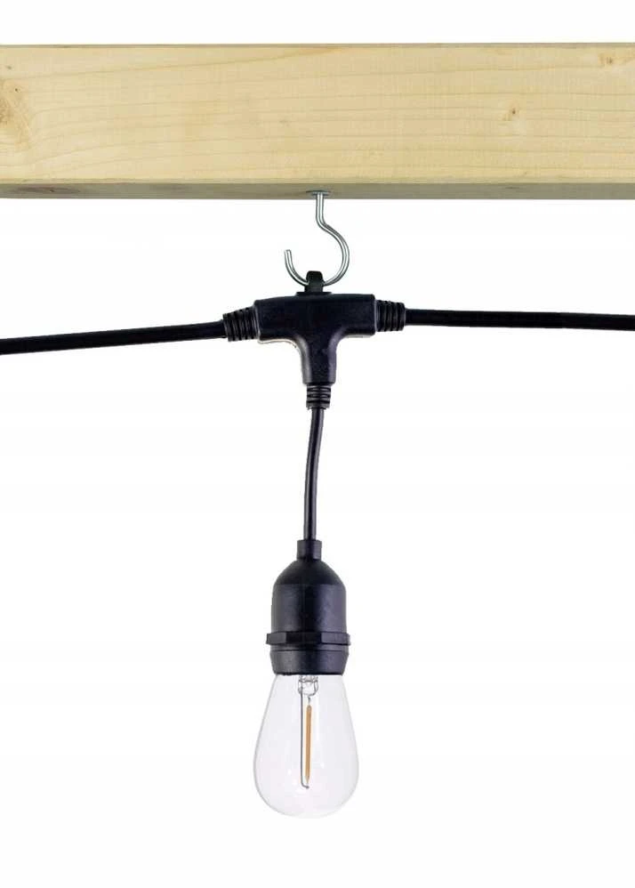 LED Lauko Girlianda 10M, 10x Lemputės, Vandeniui Atspari