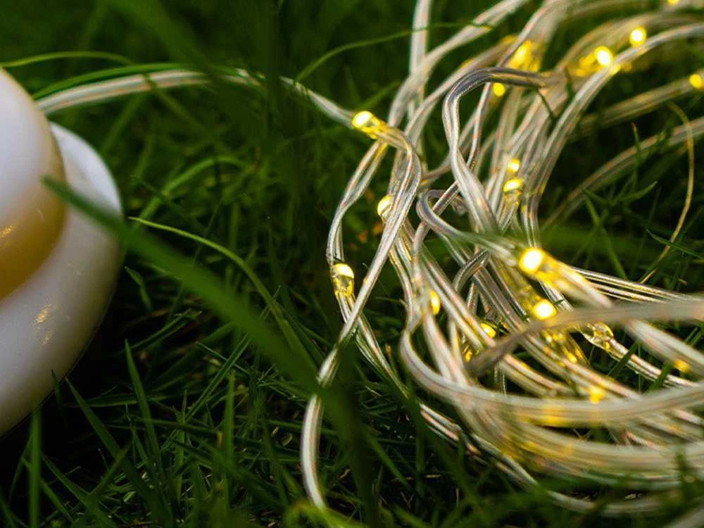 LED kempingo lempa su akumuliatorium, 8 m