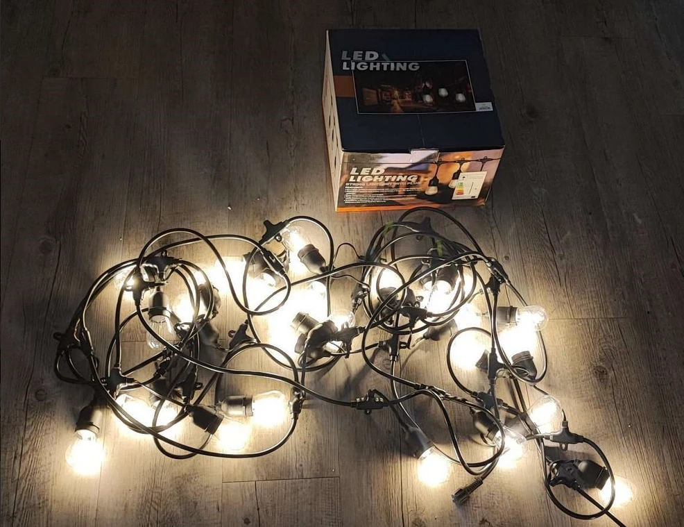 LED lempučių girlianda