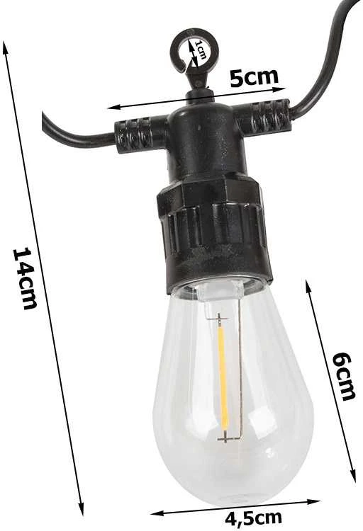 LED lempučių girlianda