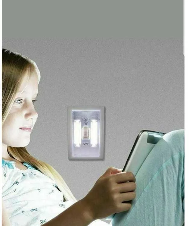 Sieninis šviestuvas Led cob lamp wireless with switch magnet