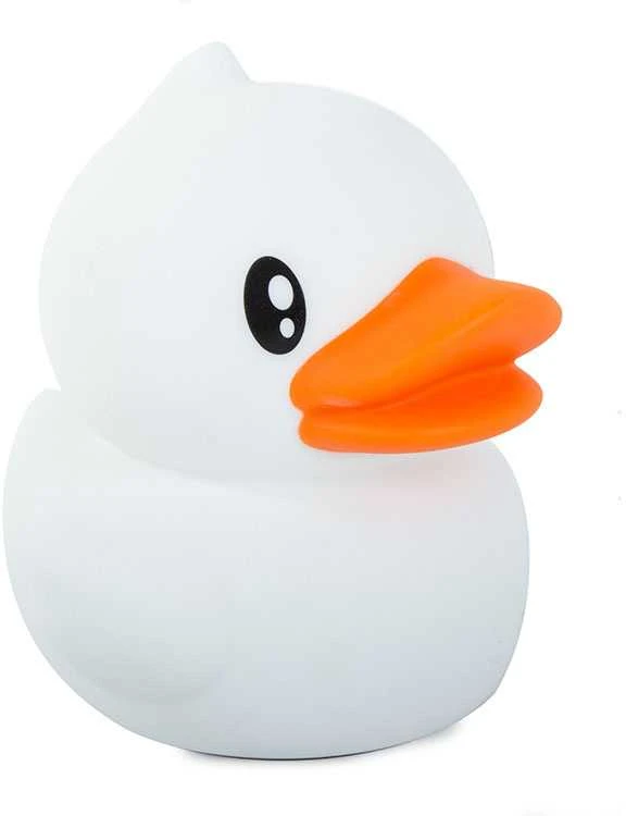 Vaikiška LED naktinė lempa antis su RGB ir nuotolinio valdymo pulteliu