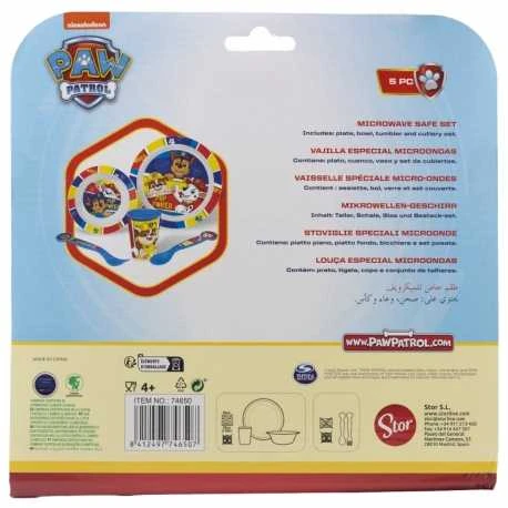 Storpaw Patrol Letena patrulių patiekalų rinkinys