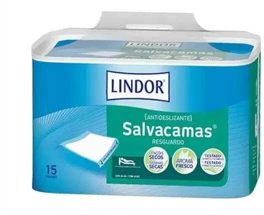 HARTMANN Lindor Bed Saving Soaker paklotas su užlenkiamais galais 60x180cm 15 vienetų