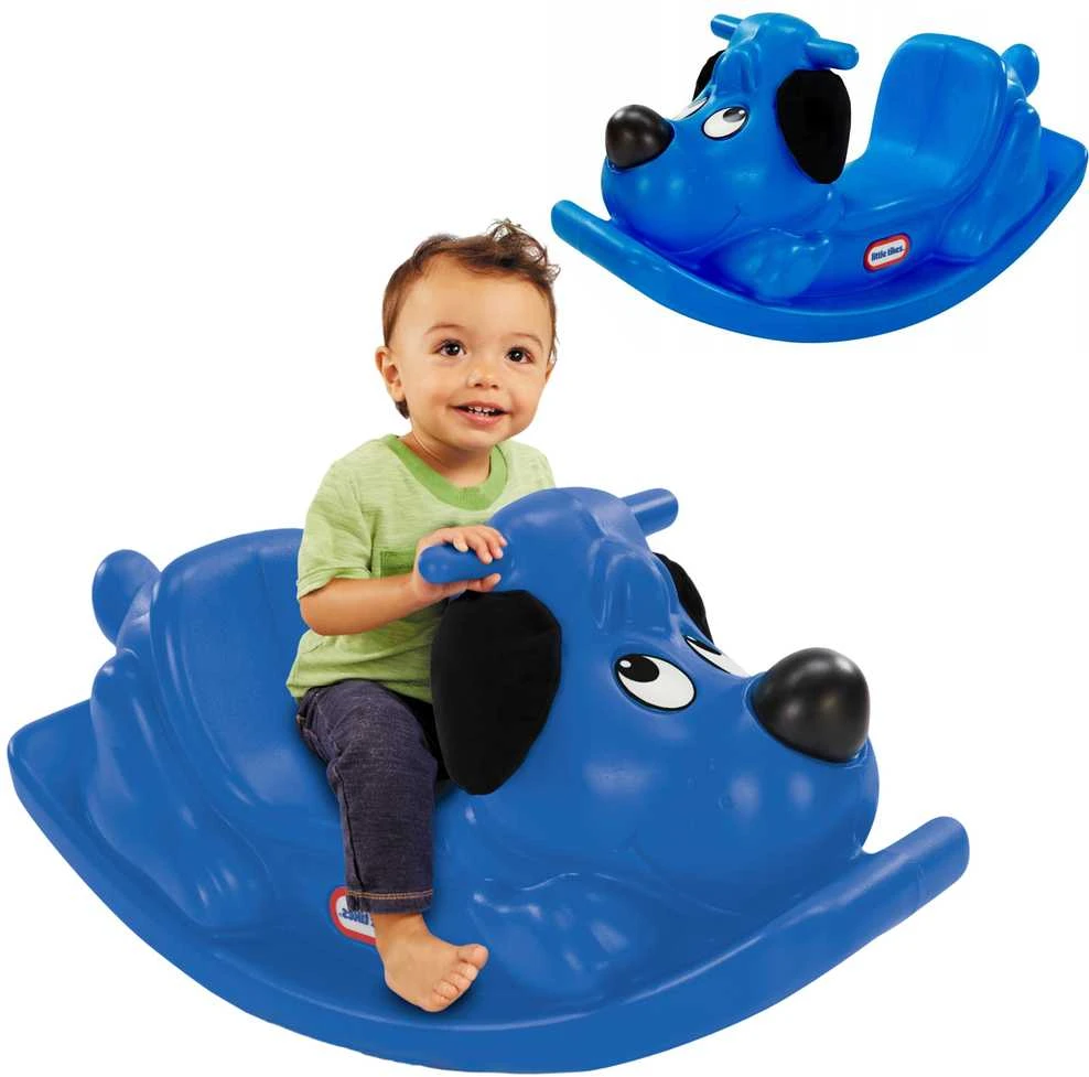 Supamas žaislas Little Tikes Rocking Puppy, mėlynas
