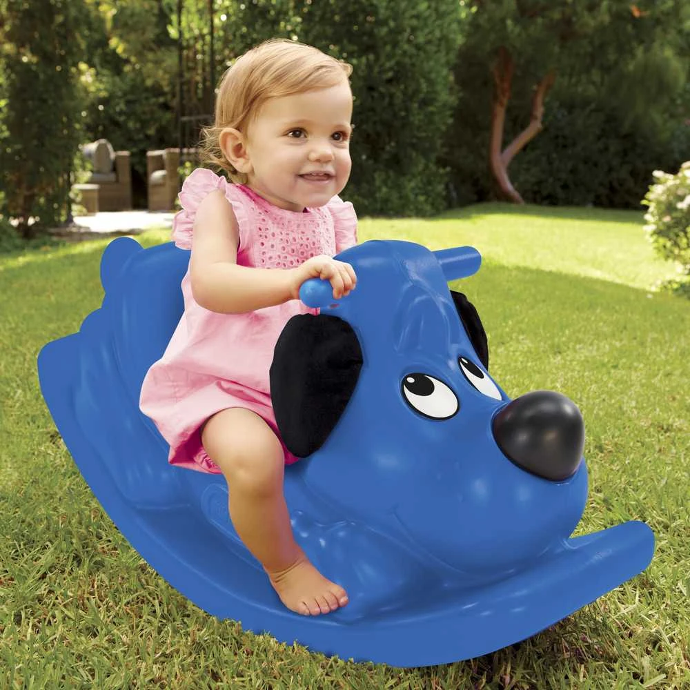 Supamas žaislas Little Tikes Rocking Puppy, mėlynas