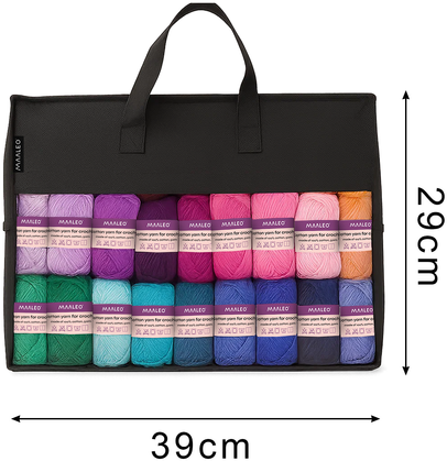 Crochet set 113pcs Maaleo 25885
