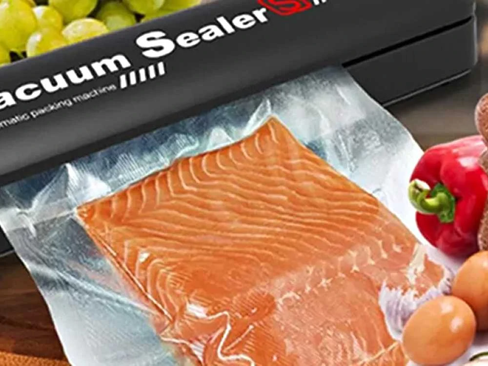 Vakuuminė maisto pakavimo mašina, 90W, juoda