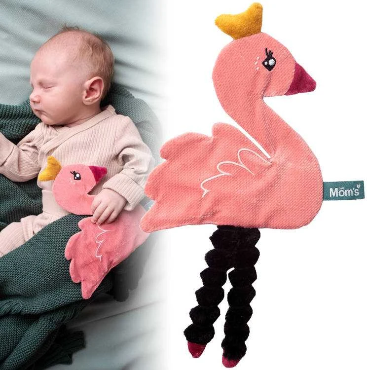 Hencz Moms Care Mamos priežiūra Cuddly žaislas „Kamala Swan 0+