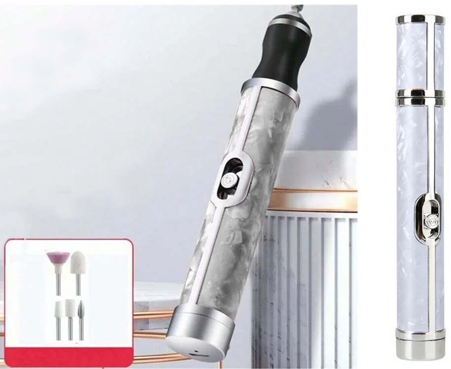 Manikiūro ir pedikiūro freza USB įkrovimo baterija