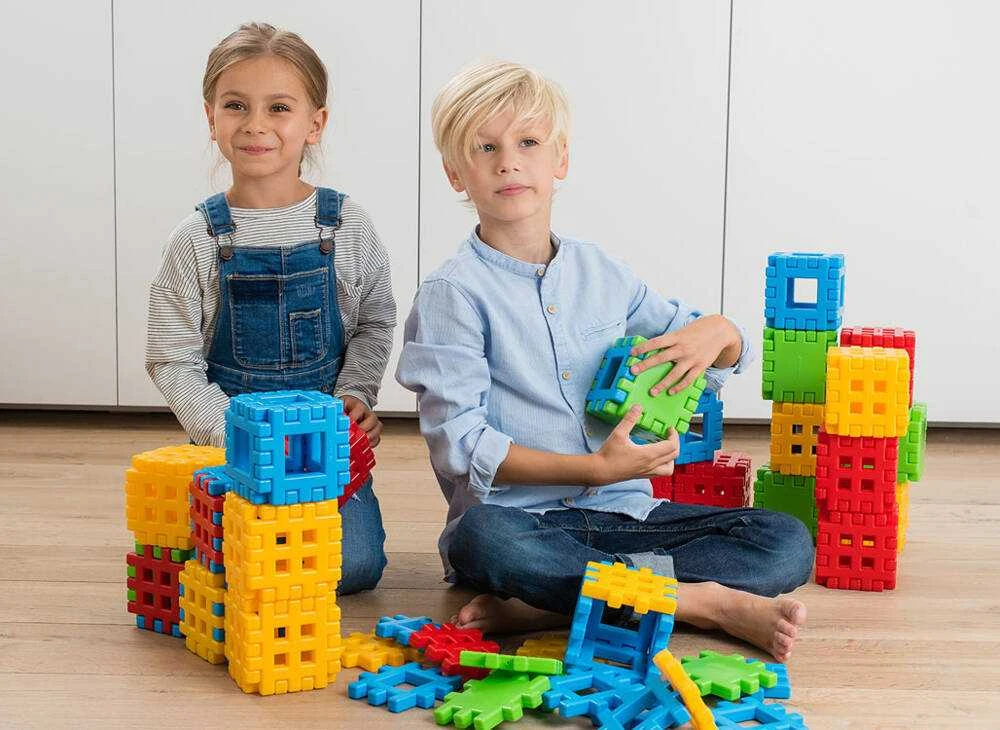 Marioinex Statybiniai blokeliai Maišelis Vafliai 170vnt.