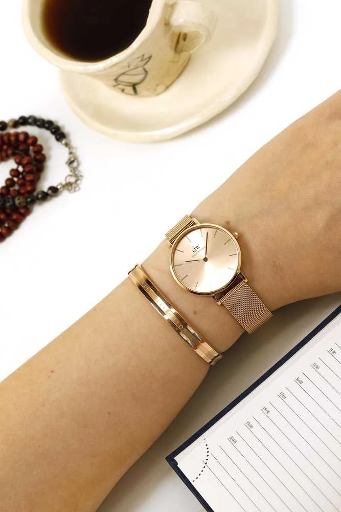 Laikrodis moterims DANIEL WELLINGTON DW00100471 - PETITE UNITONE 32mm (zw506c)
