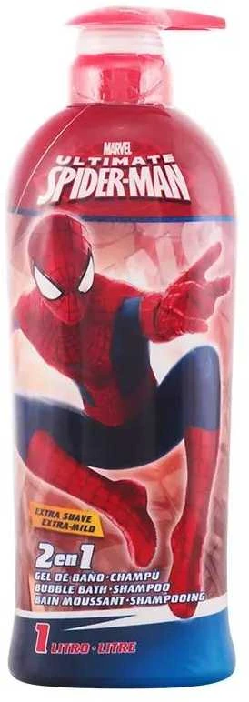 Marvel Spiderman 2 in 1 Dušo želė & Šampūnas dušo želė-šampūnas vaikams, 1000 ml