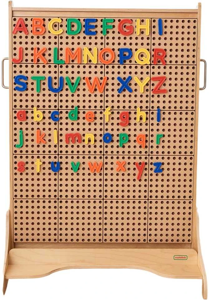 MASTERKIDZ Alfabetas Didžiųjų ir Mažųjų Raidžių Rinkinys STEM 122 el.