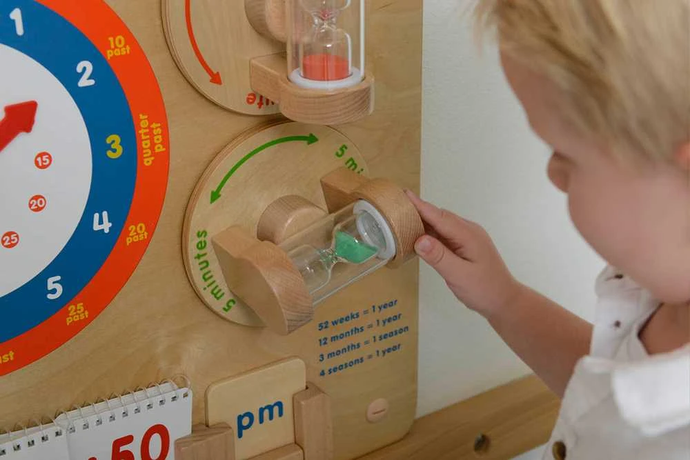 MASTERKIDZ edukacinė lentelė Laiko pažinimas
