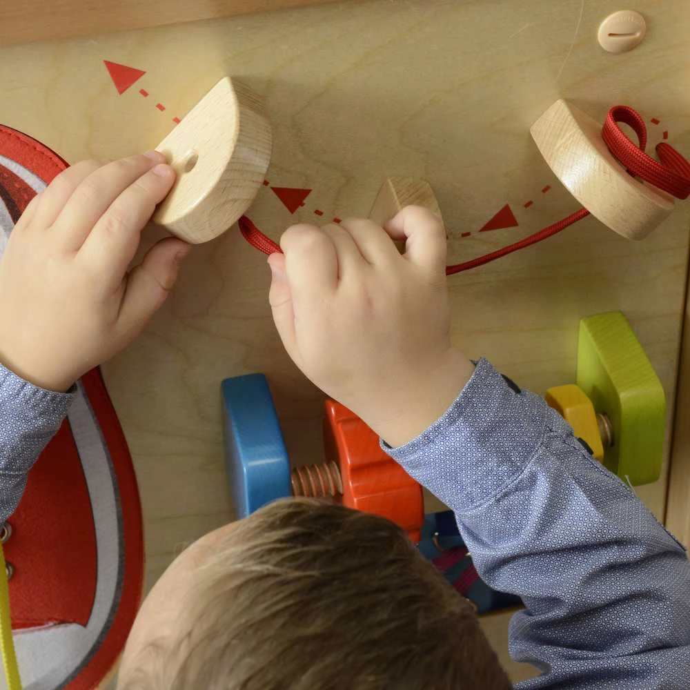 Edukacinė lenta Smulkiosios motorikos lavinimas Montessori MASTERKIDZ