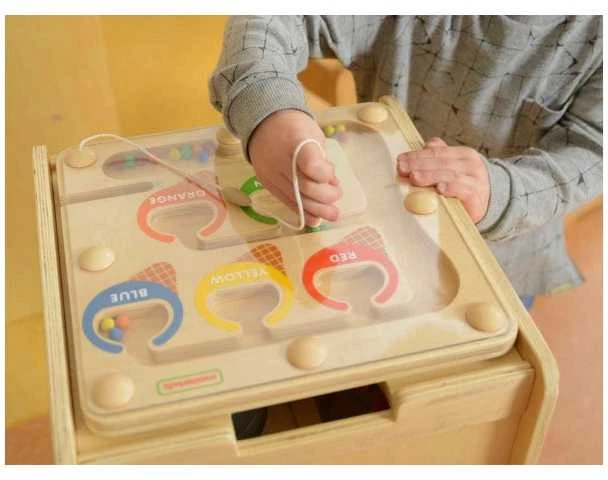 Masterkidz Medinis Labirintas Magnetinis Spalvų Sorteris