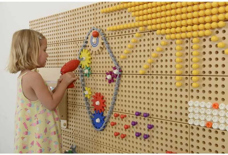 MASTERKIDZ Sieninė lentelė Sukurk savo mechanizmą