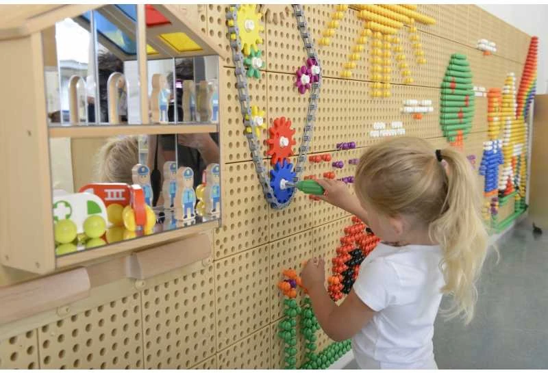 MASTERKIDZ Sieninė lentelė Sukurk savo mechanizmą
