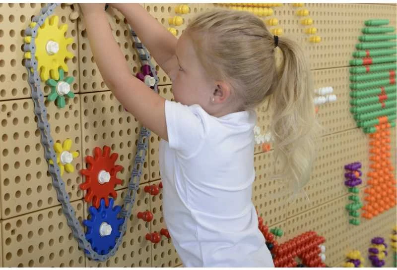 MASTERKIDZ Sieninė lentelė Sukurk savo mechanizmą