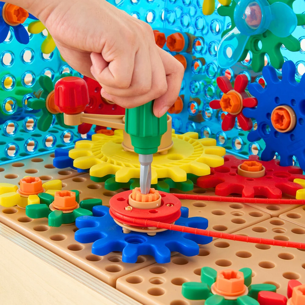 MASTERKIDZ medinis STEM veiklų stalas rinkinys