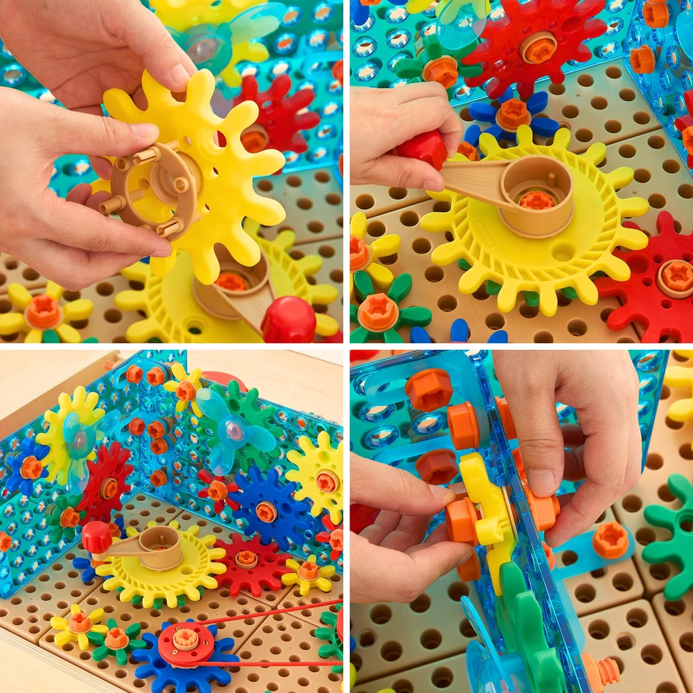 MASTERKIDZ medinis STEM veiklų stalas rinkinys