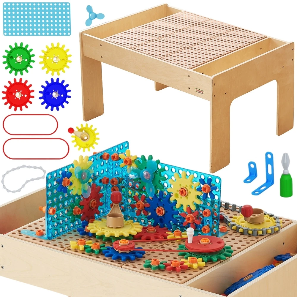 MASTERKIDZ medinis STEM veiklų stalas rinkinys