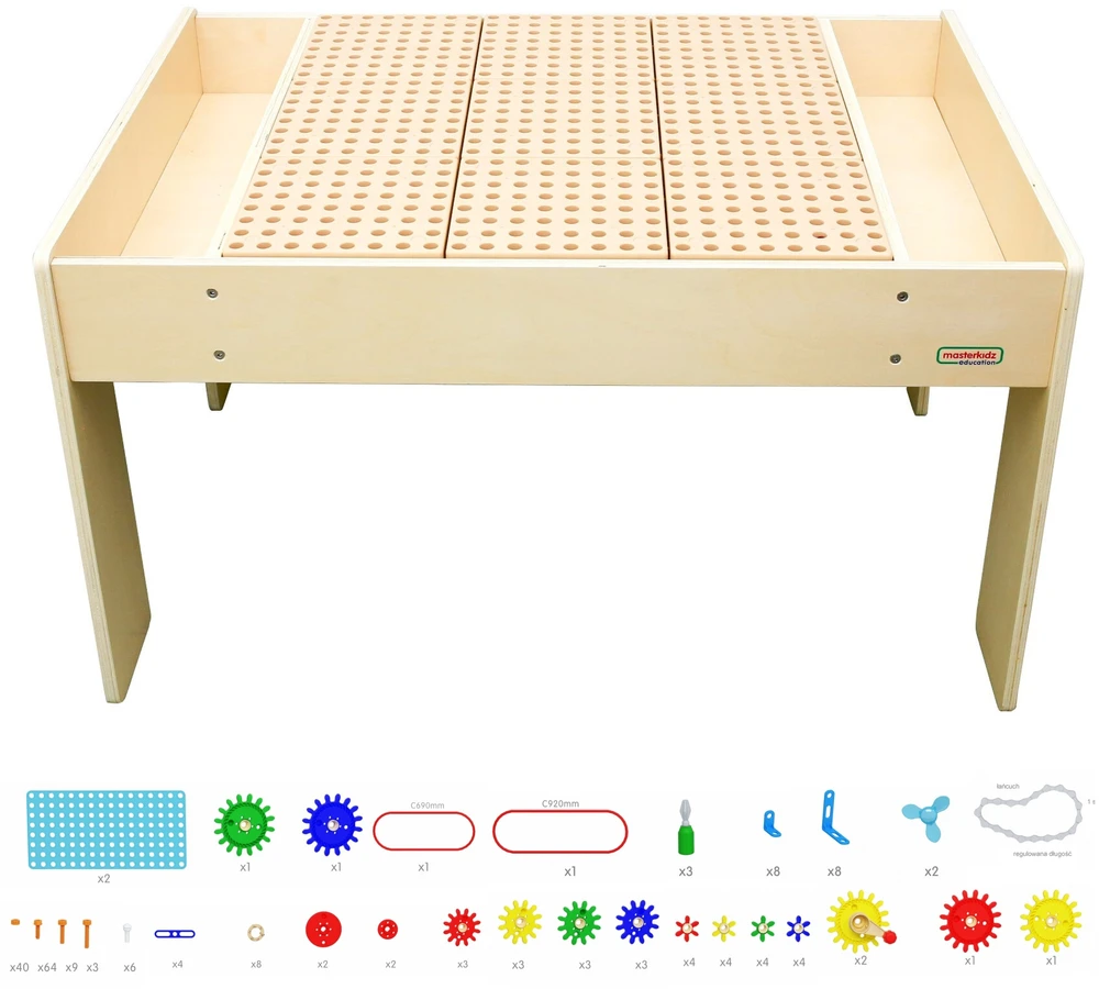 MASTERKIDZ medinis STEM veiklų stalas rinkinys