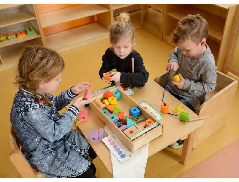 Masterkidz Medinė Žaidimų Nėrimo Rinkinys