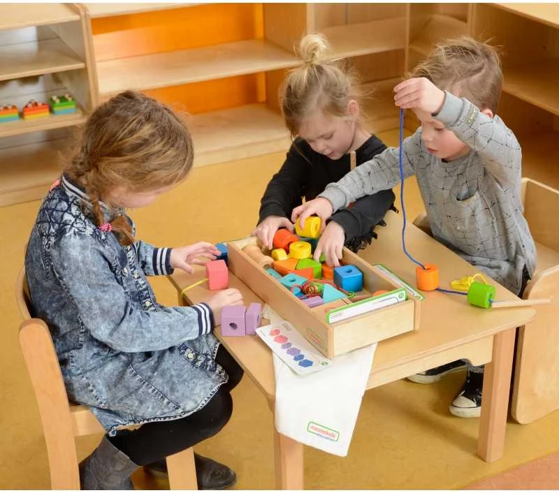 Masterkidz Medinė Žaidimų Nėrimo Rinkinys