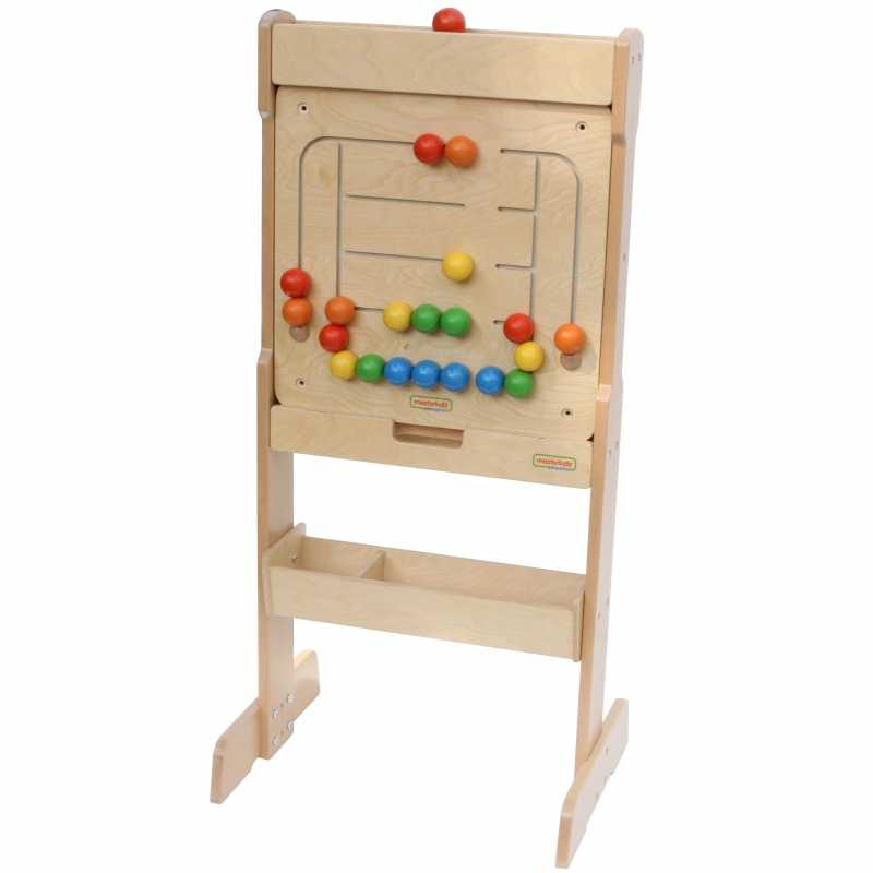 MASTERKIDZ Edukacinė lenta Labirintas su koralikais Montessori