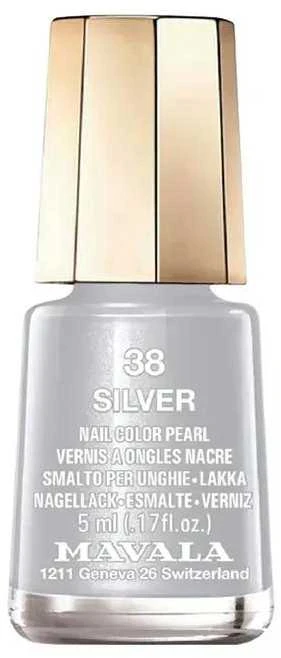 Mavala nagų lakas 38 Sidabrinis 5ml