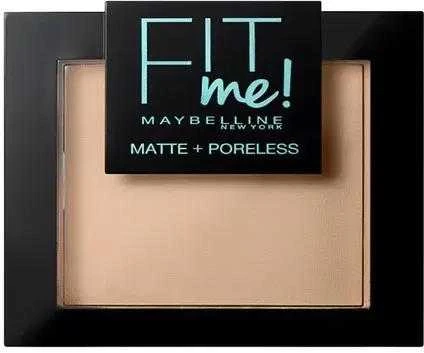 Maybelline Fit Me matinė pudra 130 Buff rusvai gelsvas