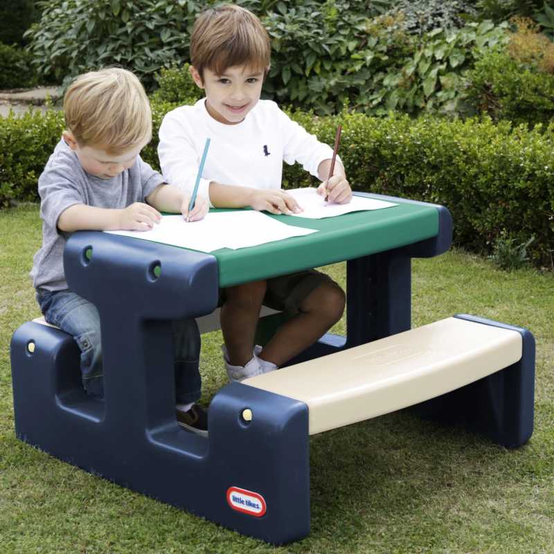 Little Tikes Vaikų Picnic Stalas Mėlynas-Zalias