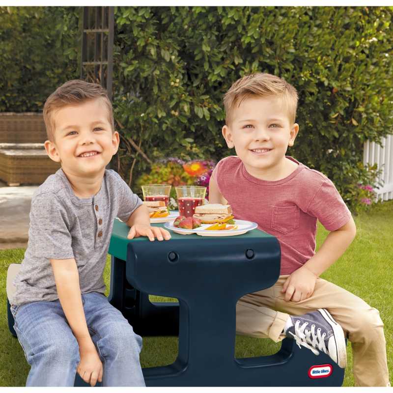 Little Tikes Vaikų Picnic Stalas Mėlynas-Zalias